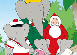 大象巴巴与圣诞老人